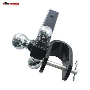 Support d'<span class=keywords><strong>attelage</strong></span> à trois billes avec <span class=keywords><strong>chape</strong></span> en U Support d'<span class=keywords><strong>attelage</strong></span> de remorque à 3 billes Attaches de remorque à tube récepteur solide de 2" - Product Image 3