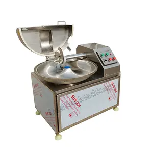 Market taro minced meat cutting automatic meat bowl cutter machine meat bowl cutter