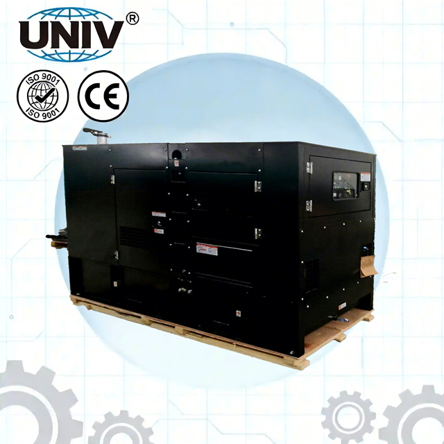 16-850kva Industrial Silent Type Diesel Generator Self-Starting 50Hz Frequency 400V 230V Voltage Black Larger Fuel Tank