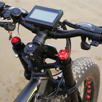 Vélo électrique puissant de 26 pouces A7AT26 vélo électrique Fatbike de montagne de poche à grande vitesse de 60 mph Ebike longue portée 26 ''* 4 60V 1000W 2000W gros vélo