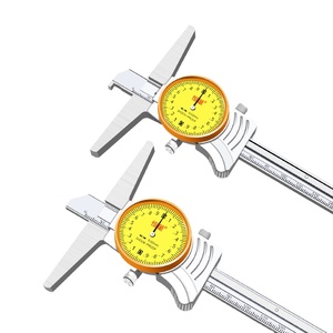 Hengliang Hoge Precisie Roestvrijstalen Vernier Remklauw Enkele Of Dubbele Haak Diepte Schuifmaat Horloge - Product Image 1