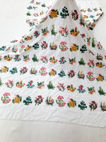 Robe de luxe pour femmes et enfants, style floral, robe en dentelle de coton brodée, tissu respirant et léger