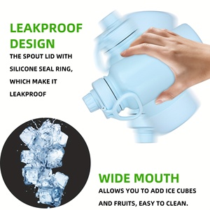 Nouveaux produits 2026 – Gourde isotherme double paroi en acier inoxydable pour l'extérieur, bouteille thermos de 1000 ml - Product Image 6