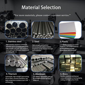OEM 맞춤형 알루미늄 및 스테인리스 스틸 <span class=keywords><strong>CNC</strong></span> 가공부품-가공용 밀링 터닝 와이어 EDM 및 드릴링 서비스 - Product Image 6