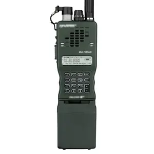 Venta caliente 10W seguridad de doble banda IP67 impermeable radio bidireccional 8km walkie talkies de mano de larga distancia