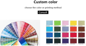 定制标志间隔连帽衫男士棉混纺拉链空白连帽衫基础水肺织物连帽衫，带前袋口袋 - Product Image 6