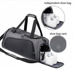 Muestra Gratis, Bolsa de Viaje Deportiva Oxford Impermeable, Popular y a la Moda, para Fin de Semana o Viajes Cortos, con Compartimento para Zapatos - Product Image 3