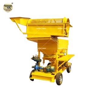 Jin shibao 10tph Tragbare Alluvial Gold-und Diamond Mining-Waschanlage mit Jig - Product Image 2