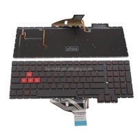 Keyboard Laptop dengan Lampu Latar untuk HP Omen 15-CE 15-CE000 Versi AS Suku Cadang Komputer Lainnya