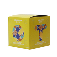 Offre spéciale Boîte d'emballage en papier kraft personnalisée pour bonbons, café, chocolat, thé Cadeau d'expédition au détail Impression couleur dégradable