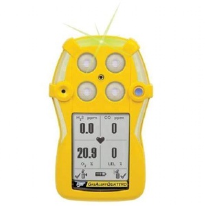 เครื่องตรวจจับก๊าซหลายชนิด GasAlertQuattro รุ่น QT-XWHM-A-Y-CN จาก New BW Technologies พร้อมราคาที่ดี - Product Image 1