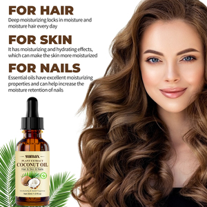 SUMAX Aceite Esencial de Coco 3 en 1 para el Cuidado del Cabello, Aceite de Coco Multifunción de <span class=keywords><strong>Caracol</strong></span>, 30ml - Product Image 3