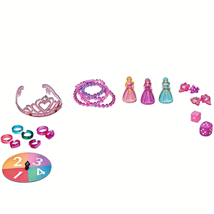 ผู้ผลิตเกมกระดานเจ้าหญิงแบบพกพาที่เป็นมิตรกับสิ่งแวดล้อมตามสั่ง OEM บริการพิมพ์เกมสำหรับเด็กพร้อมอุปกรณ์เสริมครบชุดและบรรจุภัณฑ์ - Product Image 5