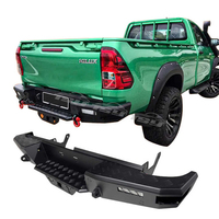 Vente en gros d'usine de pièces automobiles : Pare-chocs arrière en fer avec barre de protection et LED pour HILUX REVO 2015-2022