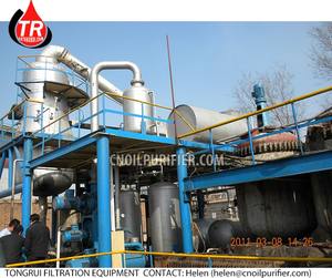 Purification et récupération d'huile lubrifiante de déchets TongRui/purificateur d'huile lubrifiante/système de Filtration d'huile hydraulique - Product Image 5