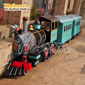 Modelo de Tren de Vapor Industrial de Gran Tamaño, Escala 1:1, Diseño Metálico para Bares, Centros Comerciales o como Adorno de Edificios - Product Image 1
