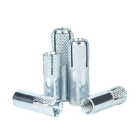 M8 M10 M14 Acier au carbone galvanisé Classe 4.8 8.8 10.9 12.9 Revêtement zingué bleu Drop In Anchor Boulon d'expansion