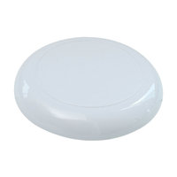 Assiette en plastique de 6 pouces, matériau PS, assiette transparente, assiette à fruits, assiette en plastique, assiette à bonbons, forme ronde, décorations pour la table de la maison