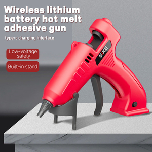 Pistolet à colle thermofusible rechargeable sans fil de haute qualité pour bricolage artisanat industriel faisant la Source d'alimentation manuelle prix usine OEM - Product Image 3