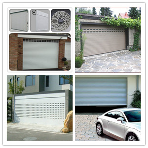 Porta Garage Avvolgibile dal Design Moderno in Lega di Alluminio con Superficie Esterna Rifinita, Stile Apribile <span class=keywords><strong>a</strong></span> Rullo Versatile <span class=keywords><strong>per</strong></span> Altre <span class=keywords><strong>Porte</strong></span> - Product Image 6