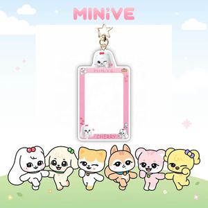 Estuche para Tarjetas con Diseño de Dibujos Animados KPOP IVE POP up MINIVE Wonyoung, Llavero de Acrílico con Foto - Product Image 3