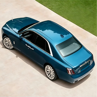 Nouvelle berline de luxe 5 places de grande taille à moteur essence 6.7T, marque mondiale de premier plan, modèle Ghost 2024, pour usage professionnel, avec toit ouvrant panoramique gauche.