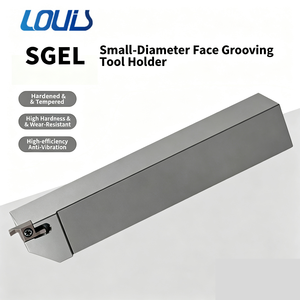 Barre de coupe à rainures en carbure de titane super-dur CNC série <span class=keywords><strong>SGEL</strong></span>, compatible OEM avec les lames des séries GEFR100/200/250 - Product Image 1