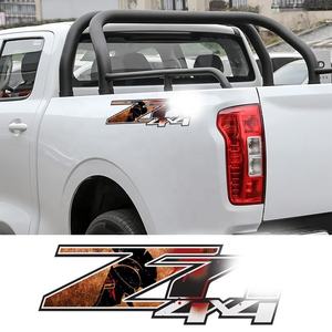 สติกเกอร์ไวนิล4X4 Z71ติดรถเลือกได้หลากหลายแบบสติกเกอร์ไวนิลติดรถกระบะออฟโรดไวนิลสติ๊กเกอร์ตกแต่งสำหรับรถกระบะ - Product Image 3