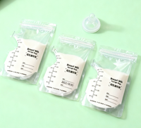 Production aseptique Emballage de sac de stockage de lait maternel pour bébé de qualité alimentaire sans BPA