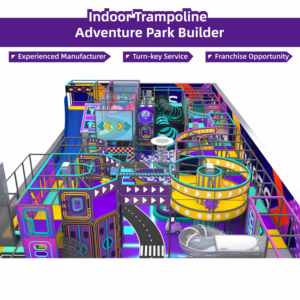 Parque Infantil Interior Bettaplay de 500 m² con Tobogán y Red de Cuerdas, Diseño Personalizado con Salas de Fiesta para Centros Comerciales - Product Image 3