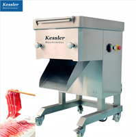Scie à os automatique Kessler pour viande fraîche, en acier inoxydable 304, usage commercial, pour bœuf, porc, mouton, 380V, 800-1000KG/h