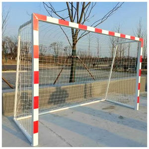 Buts <span class=keywords><strong>de</strong></span> <span class=keywords><strong>handball</strong></span> en acier allié JINFAR en gros, couleurs personnalisables, buts <span class=keywords><strong>de</strong></span> <span class=keywords><strong>handball</strong></span> officiels pour équipes, filets 3*2m, robustes et durables pour usage <span class=keywords><strong>extérieur</strong></span> - Product Image 1