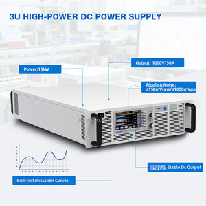 แหล่งจ่ายไฟปรับค่าได้กำลังสูง 0-1000V 0-50A แบบสวิตชิ่ง 10KW สำหรับทดสอบตัวแปลงไฟ DC-DC พลังงานแสงอาทิตย์ - Product Image 2