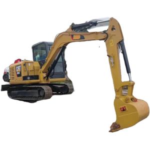 Mini-excavatrice sur chenilles hydraulique de 5 tonnes, moteur principal 306e2, moteur importé, 34,7 kW, capacité de la benne de 0,3 m, 3 mois - Product Image 1