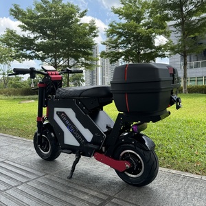 Entrepôt américain, livraison gratuite, batterie 10000W 72V 50AH avec une autonomie de 60 miles, scooter électrique NFC équipé de pneus tout-terrain de 14 pouces - Product Image 4