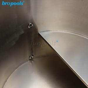 Bañera de Inmersión en Frío Independiente de Acero Inoxidable con Diseño Moderno 2026, con Enfriador para Recuperación Deportiva y Fitness - Product Image 4