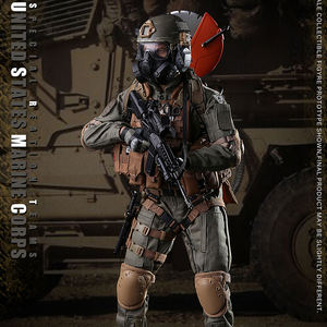 Commercio all'ingrosso di buona qualità 1:6 scala per bambini <span class=keywords><strong>adulti</strong></span> giocattolo personalizzato USMC in plastica PVC Action Figure OEM Cool militare figura con le armi - Product Image 5