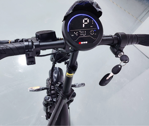 Offre Spéciale 16 pouces cadre en acier à haute teneur en carbone Style 48V 800W batterie au Lithium à grande vitesse frein hydraulique arrière vélo pliant - Product Image 5