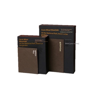 Luxury Flip-Top Tea <b>Gift</b> <b>Box</b> Custom for White, <b>Black</b>, Green & Pu'er Tea - Product Image 1