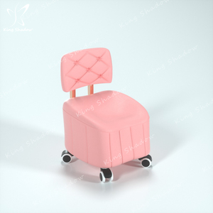 Taburete Silla con Respaldo Pedicura Masaje Silla Técnico Taburete para <span class=keywords><strong>Spa</strong></span> <span class=keywords><strong>Belleza</strong></span> y Salón Tienda - Product Image 5