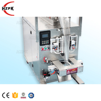 Prix de la machine d'emballage automatique HZPK pour la fabrication de sachets de pâte de tomate au ketchup
