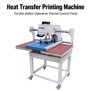 Máquina de prensado térmico semiautomática de doble estación con impresora de cama plana, nueva condición, horno de transferencia neumático - Product Image 3