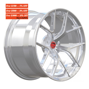 1 Pieza de Llanta Forjada 6061-T6 para Automóvil de Pasajeros, 18 19 20 21 Pulgadas, 5x112 5x114.3 5x120, Pulida, Cóncava Profunda, para <span class=keywords><strong>Ferrari</strong></span>, Audi, BMW - Product Image 1