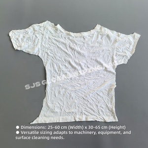Argodon - Trapos de Algodón 100% para Tejido de Punto, Trapos Blancos Cortados de Camisetas para la Industria - Product Image 3