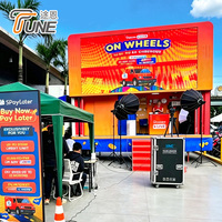 Vehículo de Transmisión en Vivo, Camión Estudio Móvil, Coche Personalizado para Transmisiones en Vivo al Aire Libre y Grabación de Eventos