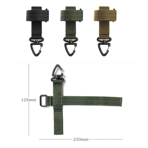 Özel çantanıza toka tırmanma halat depolama kanca EDC açık taktik Molle tırmanma karabina - Product Image 2
