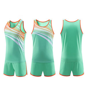 Camiseta sin mangas de satén Premium para hombre, entrenamiento activo personalizado para correr, ligero, transpirable, 100% poliéster, diseño estampado de verano - Product Image 4