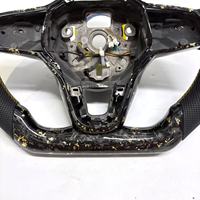 Volant en fibre de carbone pour Volkswagen Golf GTI Passat CC Polo Jetta Tiguan Arteon Upgrade