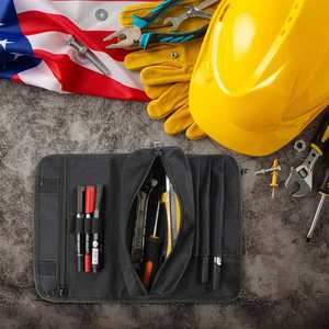 Sac à outils professionnel personnalisé pour électricien et charpentier, sac à outils de réparation roulant, sac à outils en Oxford de haute qualité et durable - Product Image 1