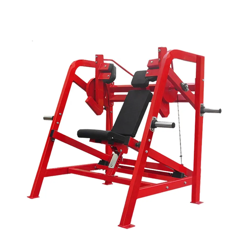 Machine de pull de musculation de forme physique équipement de gymnastique commercial équipement de sport musculation pour tirer sur la plaque chargée